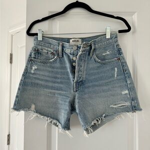Agolde Parker Long Jean Shorts